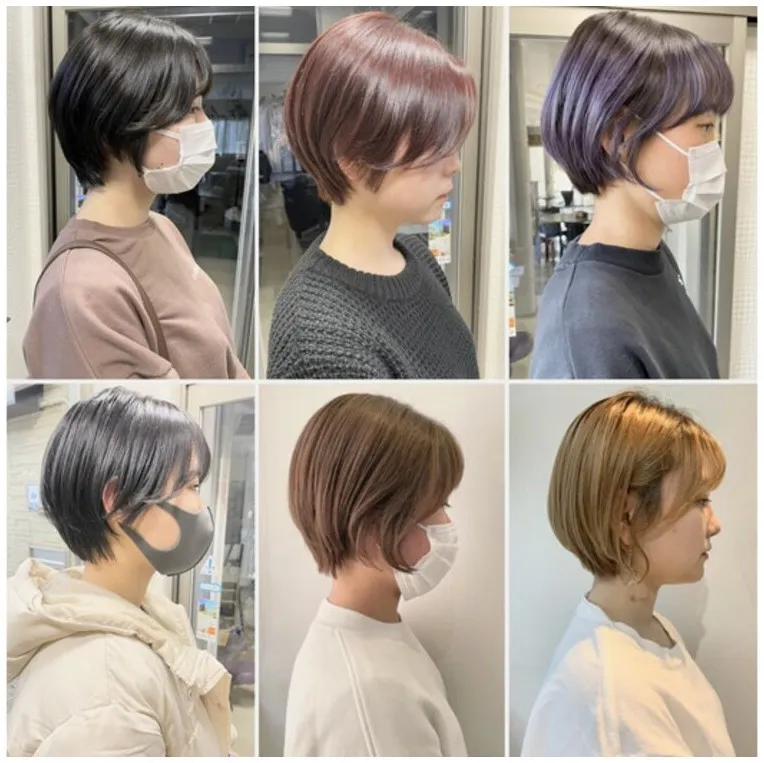 ショートヘア ~女性らしい丸みのあるhair~