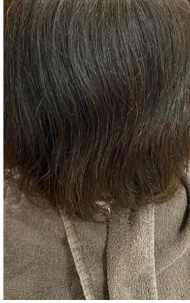 セミロングの縮毛矯正で自然なストレートヘアに|秩父の美容室マイスター